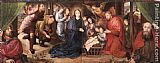 Hugo Van Der Goes Canvas Paintings - Adoration of the Shepherds